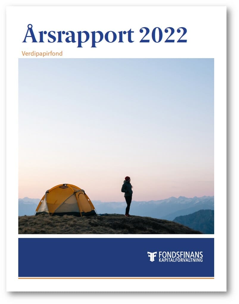 Årsrapport 2022 - Fondsfinans Kapitalforvaltning